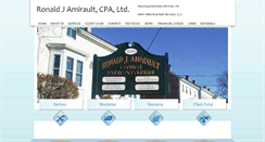 Desktop Screenshot of amiraultcpa.net